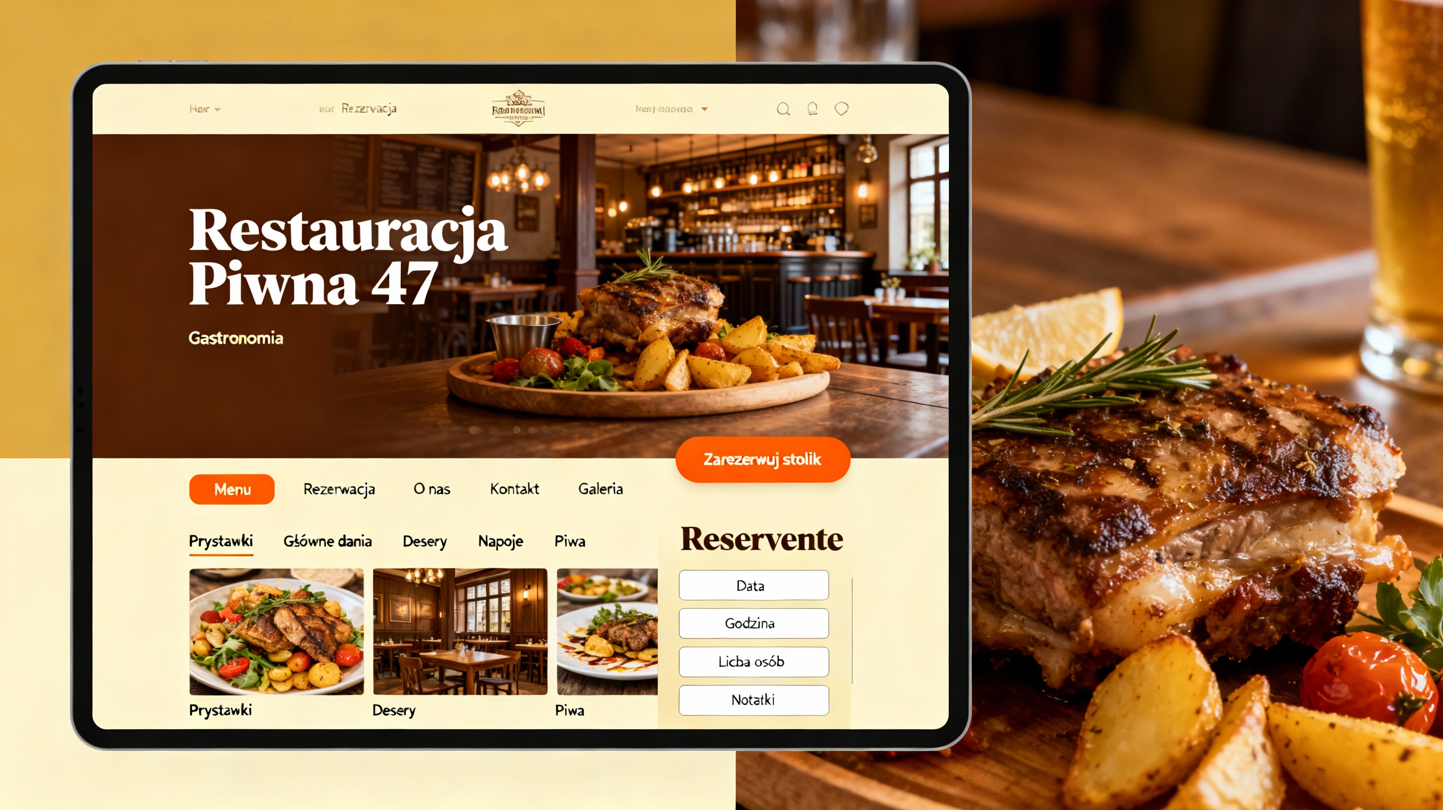 Strona restauracji